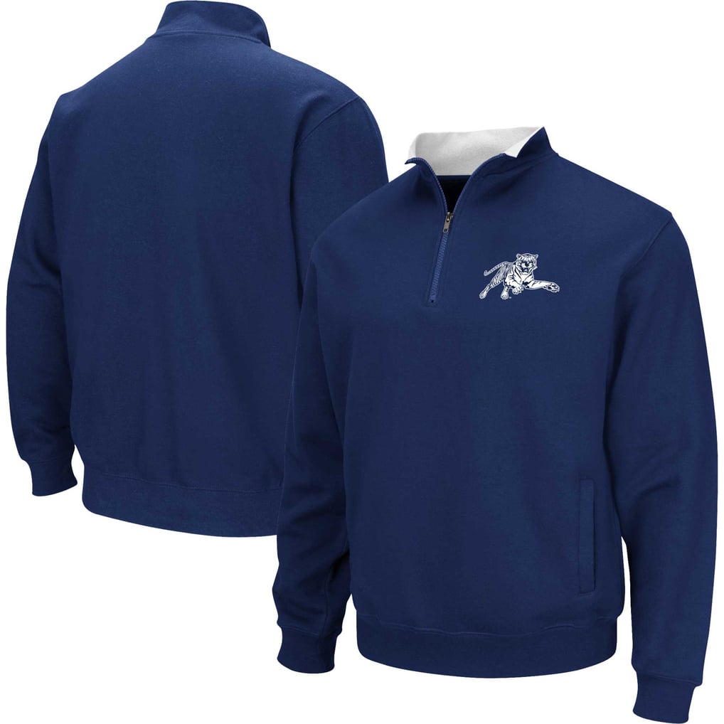 Jackson State Tigers Colosseum Tortugas Quarter-Zip Sweatshirt - Royal
