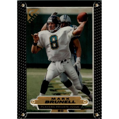 1997 Topps Gallery Player's Private Issue #50 Mark Brunell