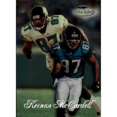 1998 Topps Gold Label Class 2 Black #43 Keenan McCardell
