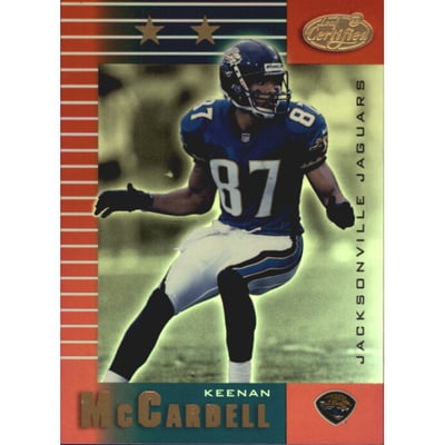 1999 Leaf Certified Mirror Red #123 Keenan McCardell