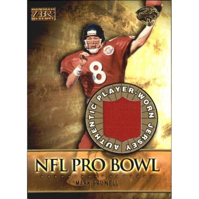 2000 Bowman Reserve Pro Bowl Jerseys #PBMB Mark Brunell