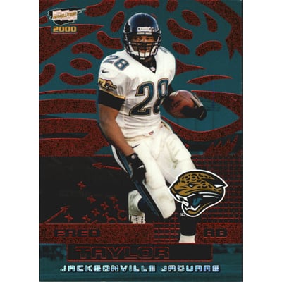 2000 Revolution Red #44 Fred Taylor