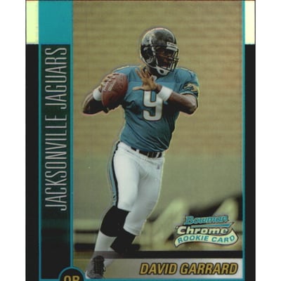 2002 Bowman Chrome Refractors #116 David Garrard