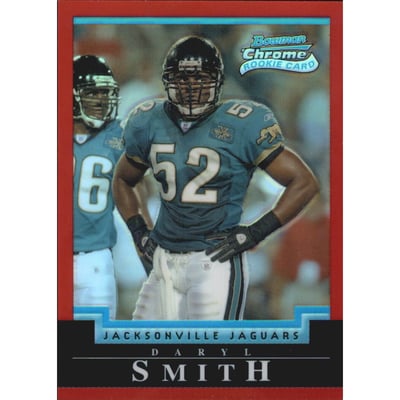 2004 Bowman Chrome Red Refractors #198 Daryl Smith