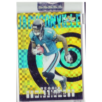2004 Finest Uncirculated Gold Xfractors #70 Reggie Williams