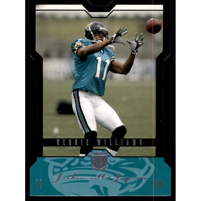 2004 SkyBox LE Black Border Platinum #69 Reggie Williams
