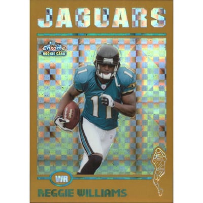 2004 Topps Chrome Gold Xfractors #198 Reggie Williams