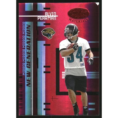 2005 Leaf Certified Materials Mirror Red #175 Alvin Pearman