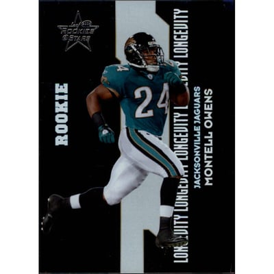 2006 Leaf Rookies and Stars Longevity Silver Parallel #191 Montell Owens