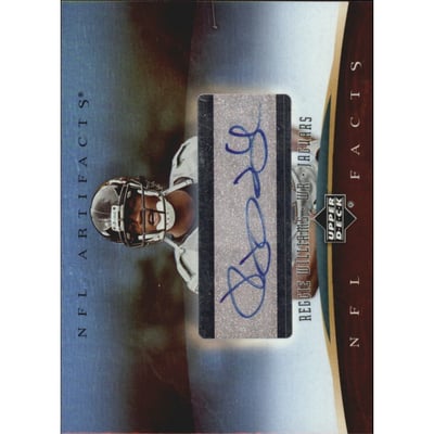 2007 Artifacts NFL Facts Autographs Foil Parallel #WL Reggie Williams