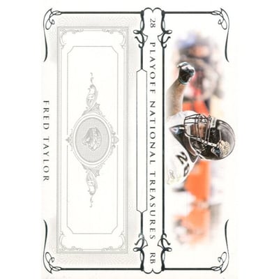 2007 Playoff National Treasures #30 Fred Taylor