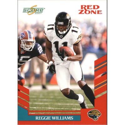 2007 Score Red Zone #233 Reggie Williams