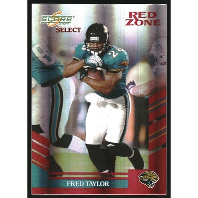 2007 Select Red Zone #231 Fred Taylor