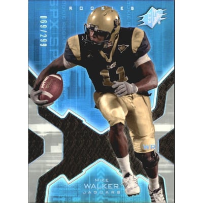 2007 SPx Silver Holofoil Rookies #143 Mike Walker