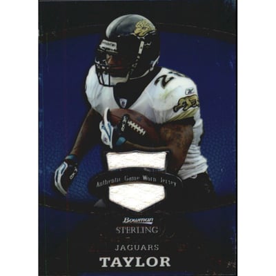 2008 Bowman Sterling #66 Fred Taylor JSY