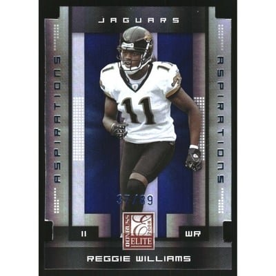 2008 Donruss Elite Aspirations #47 Reggie Williams/89