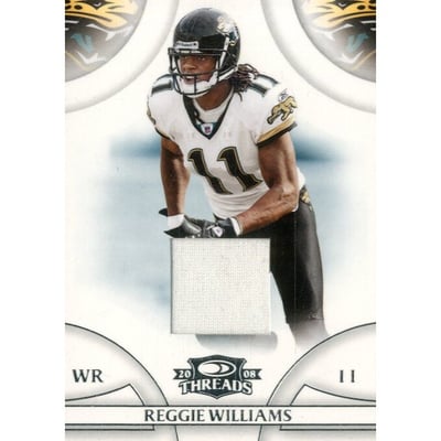 2008 Donruss Threads Jerseys #64 Reggie Williams
