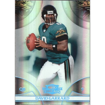 2008 Donruss Threads Platinum Holofoil #61 David Garrard
