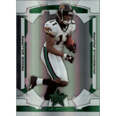 2008 Leaf Rookies and Stars Longevity Emerald #47 Reggie Williams