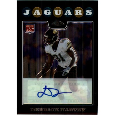 2008 Topps Chrome Rookie Autographs #TC238 Derrick Harvey C