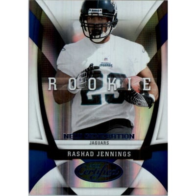 2009 Certified Mirror Blue #188 Rashad Jennings