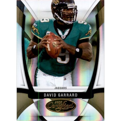 2009 Certified Mirror Gold #58 David Garrard