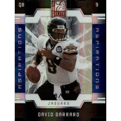 2009 Donruss Elite Aspirations #46 David Garrard/91