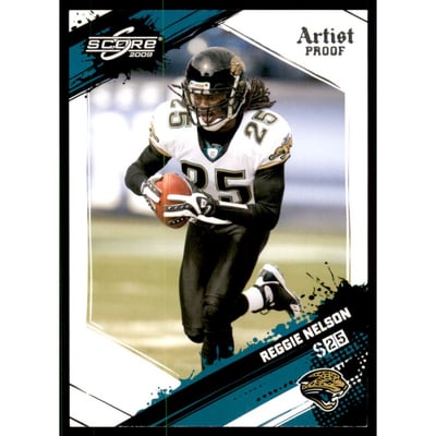 2009 Score Artist's Proof #140 Reggie Nelson