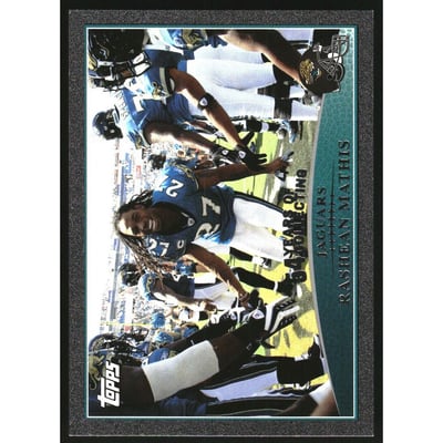 2009 Topps Black #39 Rashean Mathis