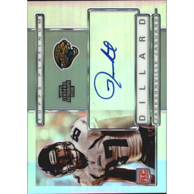 2009 Topps Platinum Rookie Autographs #157 Jarett Dillard/1050