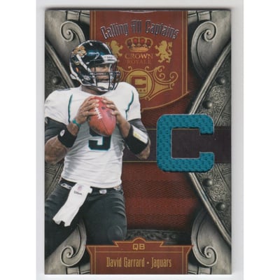2011 Crown Royale Calling All Captains Materials #12 David Garrard/299