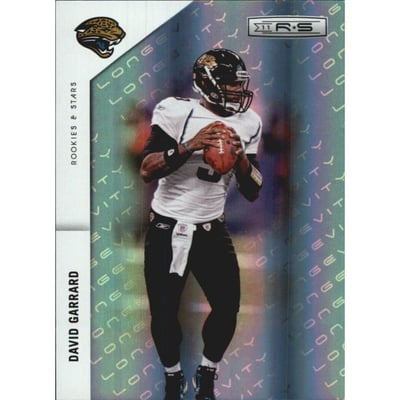 2011 Rookies and Stars Longevity Parallel Platinum #68 David Garrard