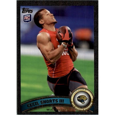 2011 Topps Black #385 Cecil Shorts