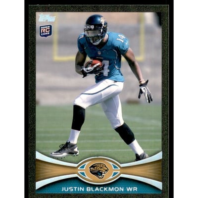 2012 Topps Black #240 Justin Blackmon