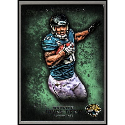 2012 Topps Inception Green #62 Maurice Jones-Drew
