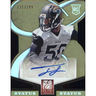 2014 Elite Status Gold #188 Telvin Smith AU/199