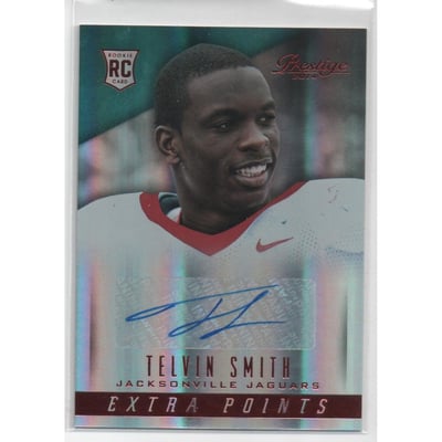 2014 Prestige Extra Points Red Autographs #289 Telvin Smith