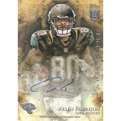 2014 Topps Inception #8R Allen Robinson AU RC