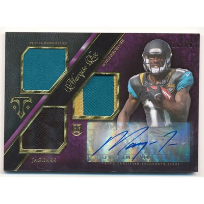 2014 Topps Triple Threads Purple #132 Marqise Lee JSY AU