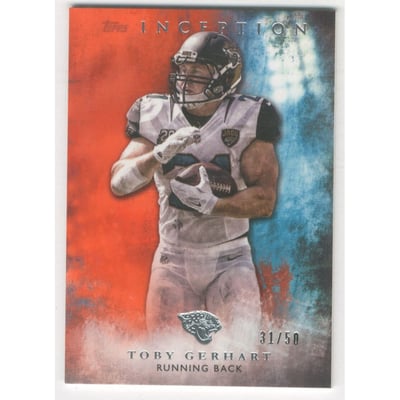2015 Topps Inception Orange #44 Toby Gerhart