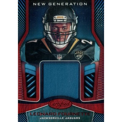 2017 Certified New Generation Jerseys Mirror Red #2 Leonard Fournette