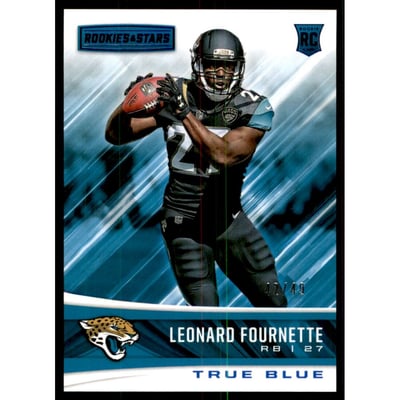 2017 Rookies and Stars True Blue #263 Leonard Fournette
