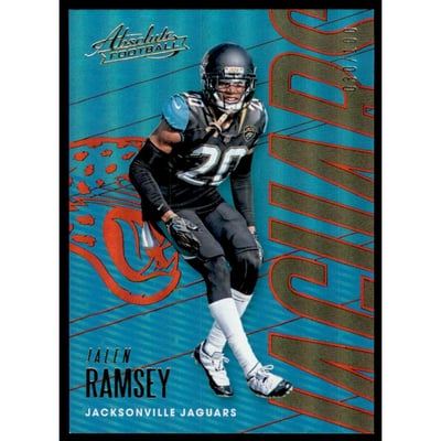 2018 Absolute Spectrum Red #48 Jalen Ramsey