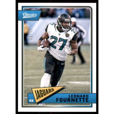 2018 Classics Blank Back #47 Leonard Fournette