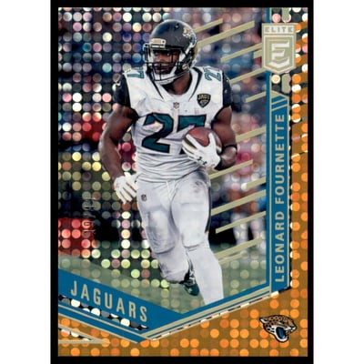 2018 Elite Orange #56 Leonard Fournette