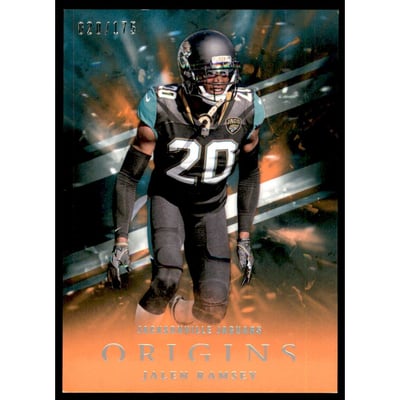 2018 Panini Origins Orange #61 Jalen Ramsey