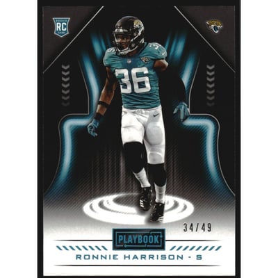 2018 Panini Playbook Platinum #122 Ronnie Harrison