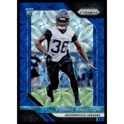 2018 Panini Prizm Prizms Blue Scope #268 Ronnie Harrison