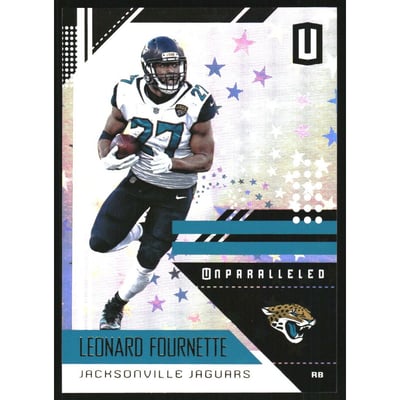 2018 Panini Unparalleled Astral #89 Leonard Fournette