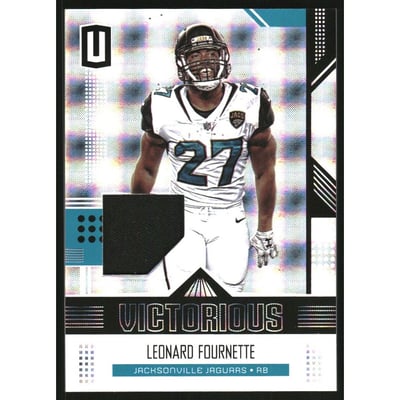 2018 Panini Unparalleled Victorious Memorabilia #18 Leonard Fournette